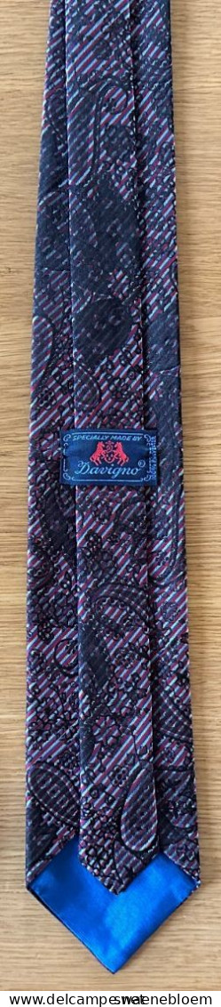 NL.- STROPDAS - SPECIALLY MADE FOR DAVIGNO - Necktie - Cravate - Kravate - Ties. - Cravates