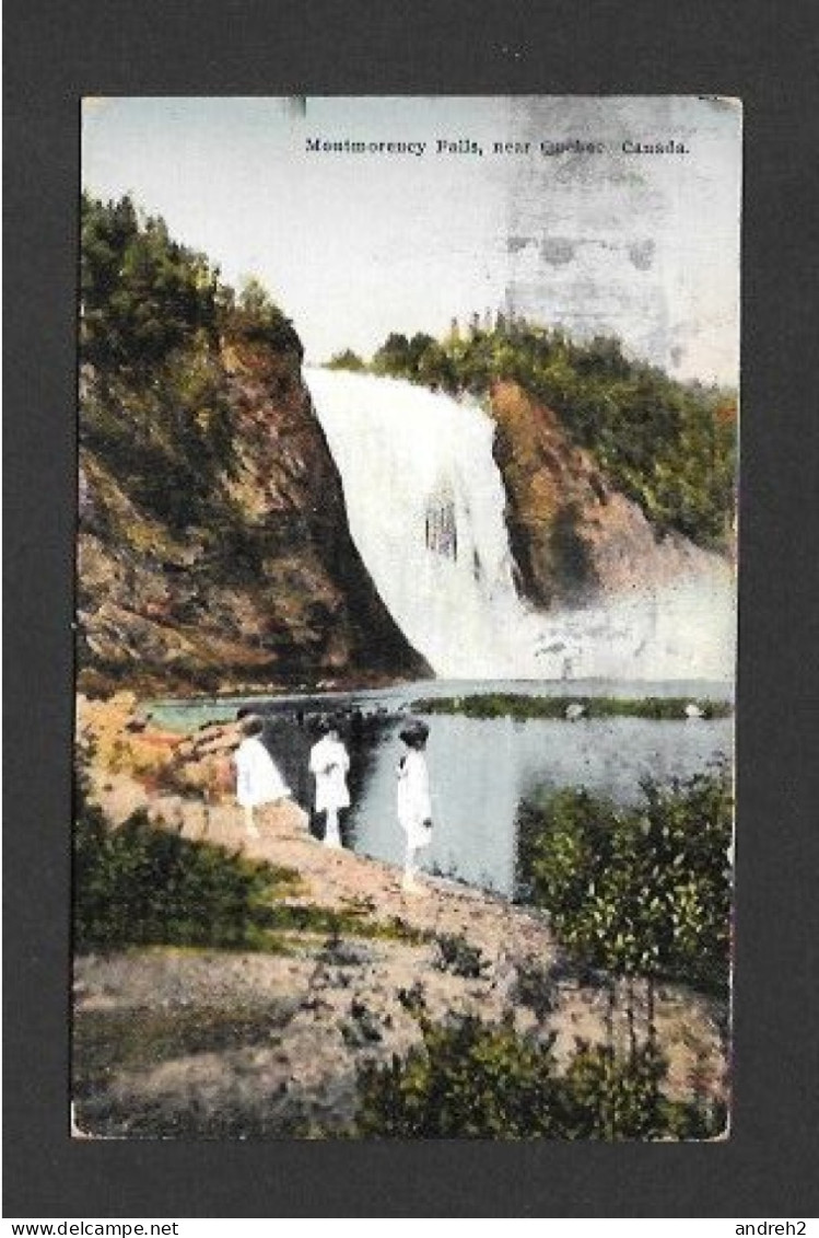 Montmorency  Québec  C.P.A. La Chute Montmorency - Postmarked 1926 Nice Stamp - Montmorency Falls