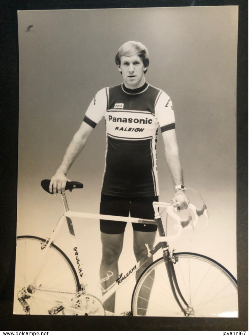 Johan Lammerts - Panasonic - 1984 - Photo Pour Presse 13x18 Cm  -  Cyclisme - Ciclismo -wielrennen - Cyclisme