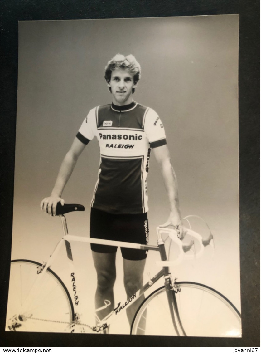 Steven Rooks - Panasonic - 1984 - Photo Pour Presse 13x18 Cm  -  Cyclisme - Ciclismo -wielrennen - Cyclisme