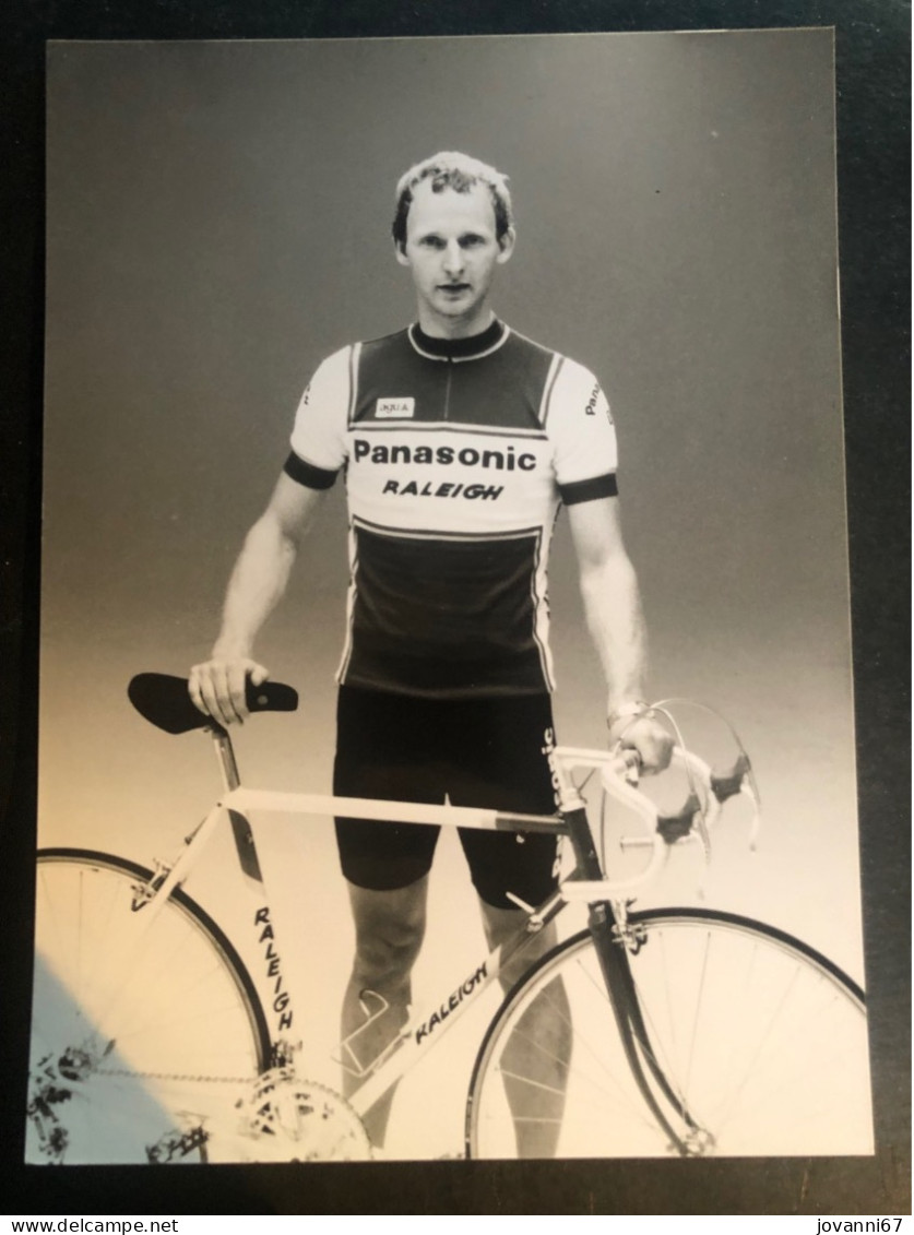 Bert Wekema - Panasonic - 1984 - Photo Pour Presse 13x18 Cm  -  Cyclisme - Ciclismo -wielrennen - Cyclisme