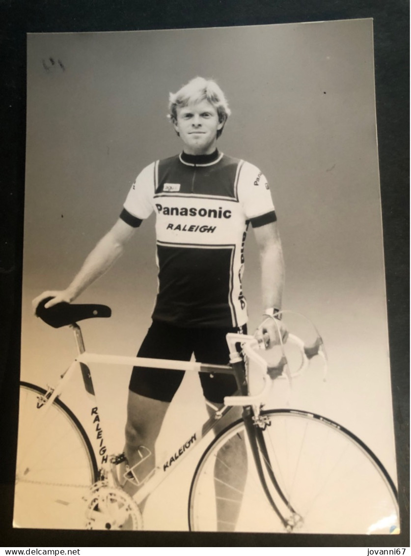 Peter Winnen - Panasonic - 1984 - Photo Pour Presse 13x18 Cm  -  Cyclisme - Ciclismo -wielrennen - Cyclisme