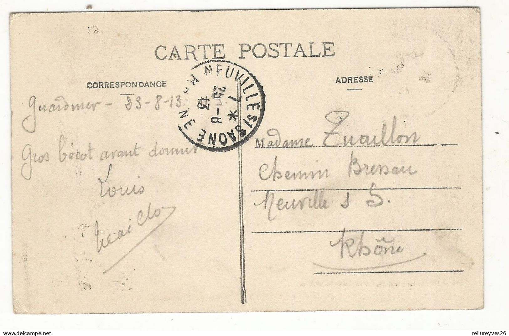 CPA, D.42 , Riorges , Le Château De Beaulieu  Ed. Forge 1914 - Riorges