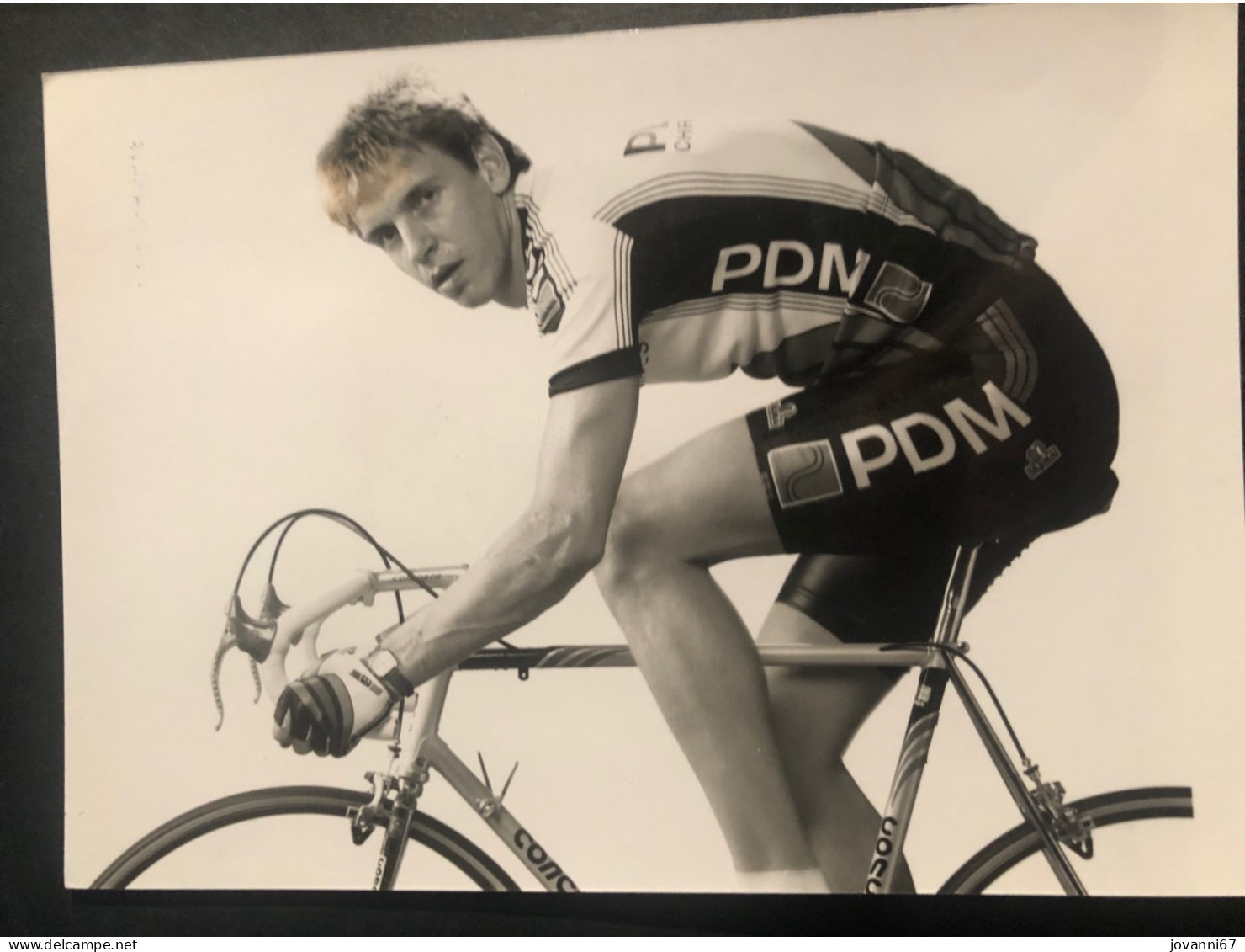 Steven Rooks - PDM - 1986 - Photo Pour Presse 13x18 Cm  -  Cyclisme - Ciclismo -wielrennen - Cyclisme
