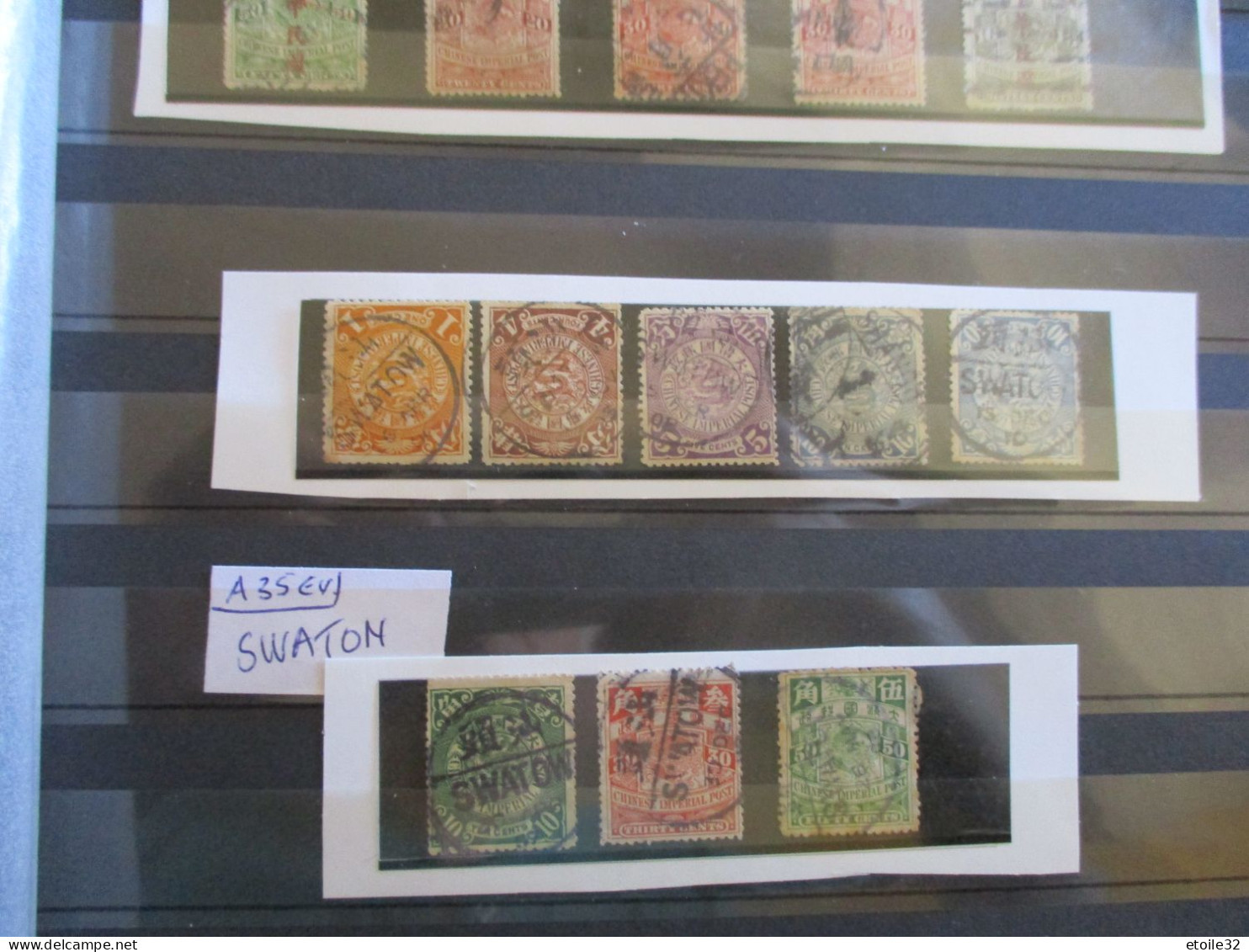 Classeur CHINA COILING DRAGON Used 400 STAMPS - Used Stamps