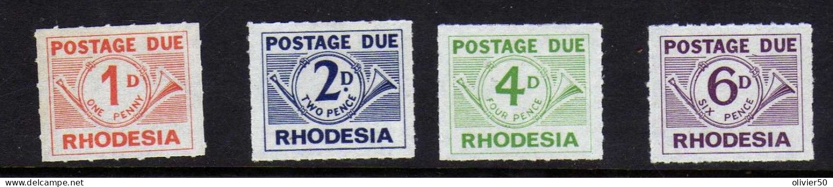 Rhodesie - (1965)-   Timbres-Taxe   Neufs**/* - Rhodesia (1964-1980)