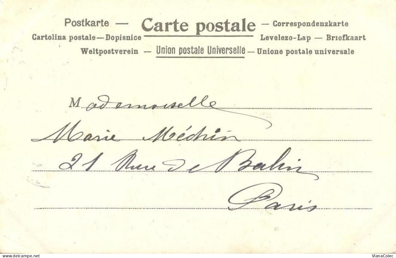 Correio = Courrier = Courier / La Poste / CTT / Carteiro / Monarquia / Burro (1903) - Poste & Facteurs