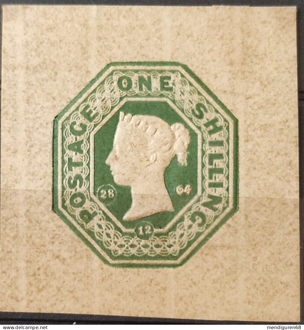 GROSSBRITANNIEN GRANDE BRETAGNE GB 1847-55 VICTORIA EMBOSSED SUFFOLK TELEGRAPH FORM STATIONERY 1 MNH SG 54 MI 7 YT SC 5A - Ungebraucht