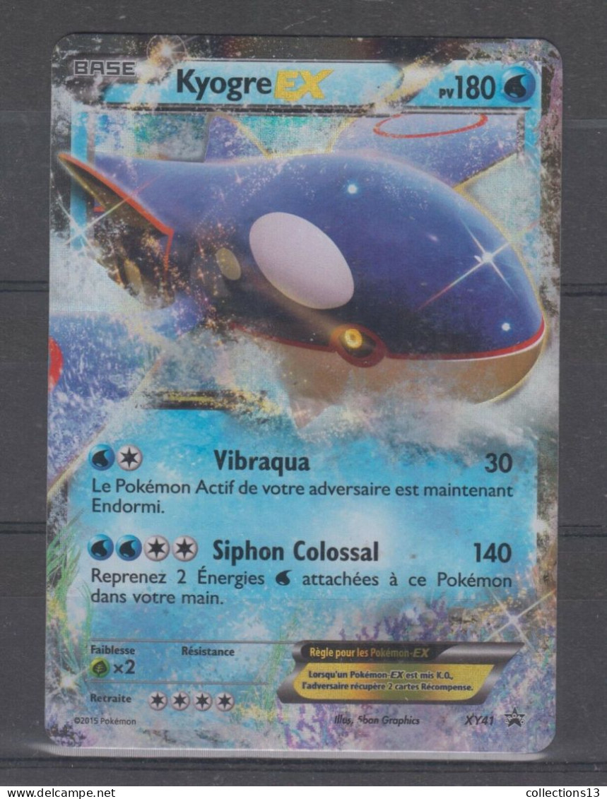 CARTE POKEMON - Kyogre EX XY41 VF - XY