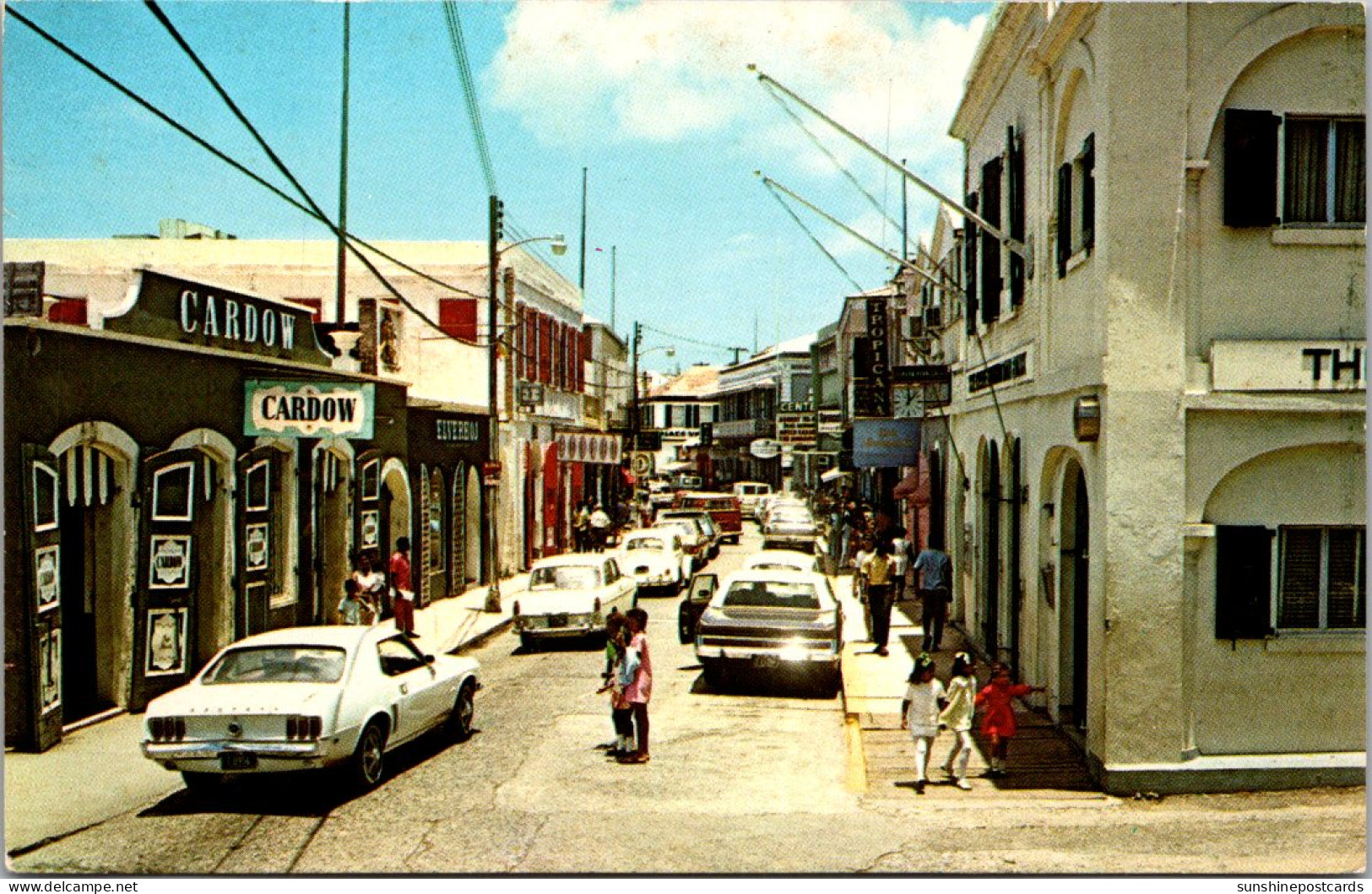 St Thomas Charlotte Amalie Main Street - Jungferninseln, Amerik.