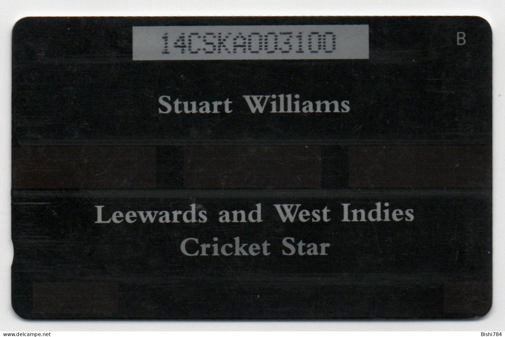 St. Kitts & Nevis - Stuart Williams - 14CSKA - St. Kitts En Nevis