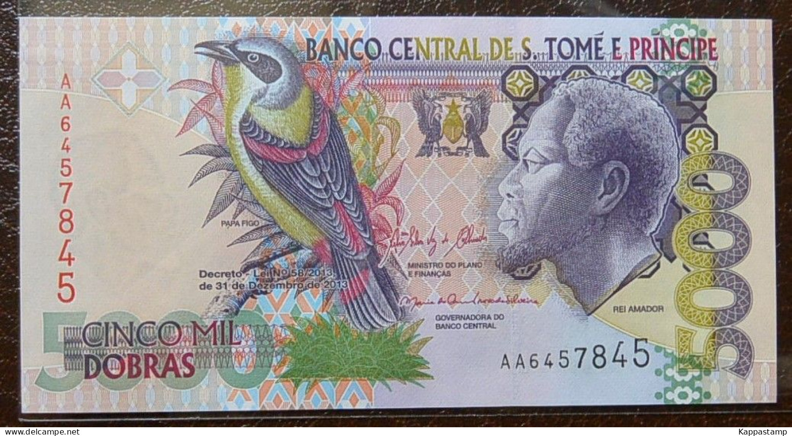 St. Thomas And Prince / Sao Tome 5000 Dobras, Prefix AA, 2013, P-65d, UNC- (B/1-10 - San Tomé Y Príncipe