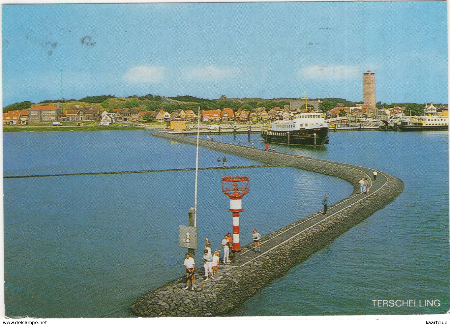 Terschelling - (Wadden, Nederland/Holland) - Pier, Veerboot / Ferry - Terschelling