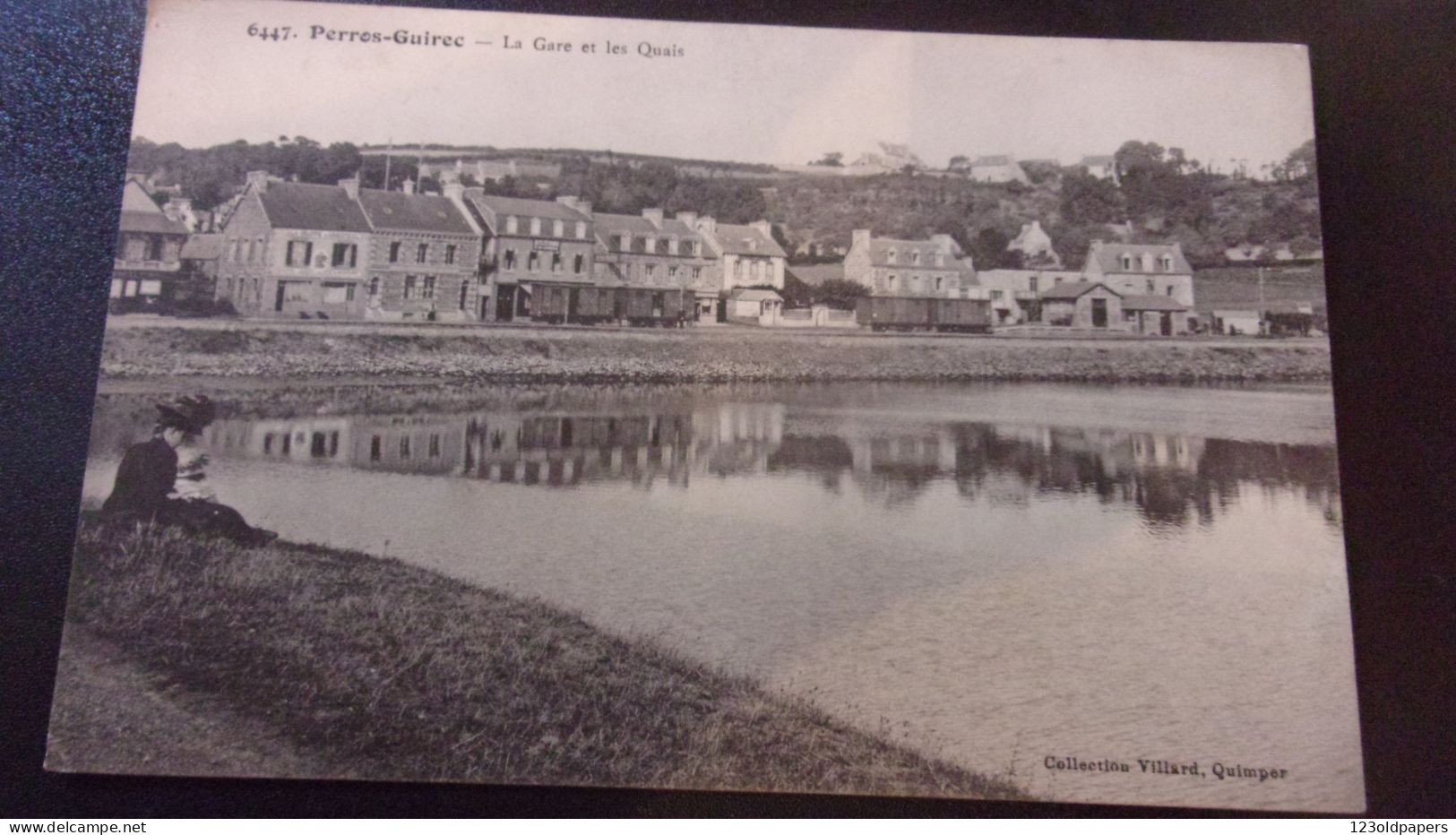 22 PERROS-GUIREC LA GARE ET LES QUAIS 6447 - Perros-Guirec