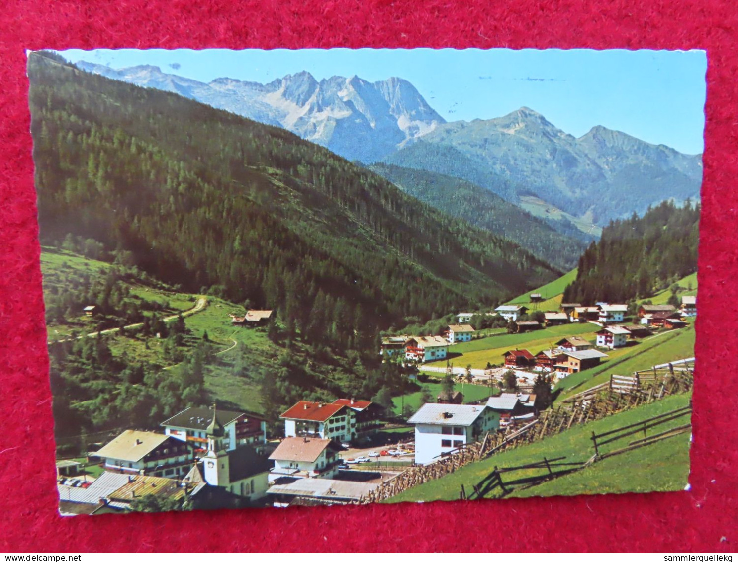 AK: Gelos Im Zillertal, Gelaufen 14. 9. 1976 (Nr.4276) - Gerlos