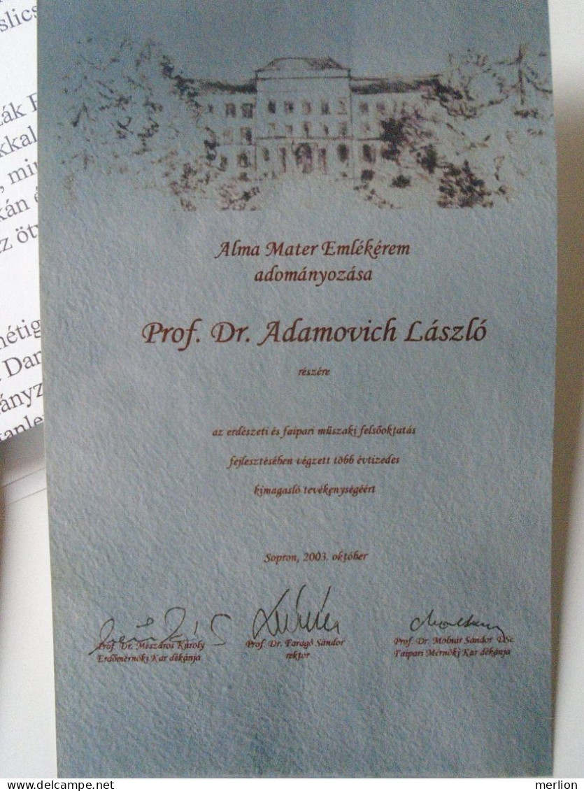 ZA445.15  CANADA  Cover 2005 Vancouver -Prof L.Adamovich - Lettres & Documents