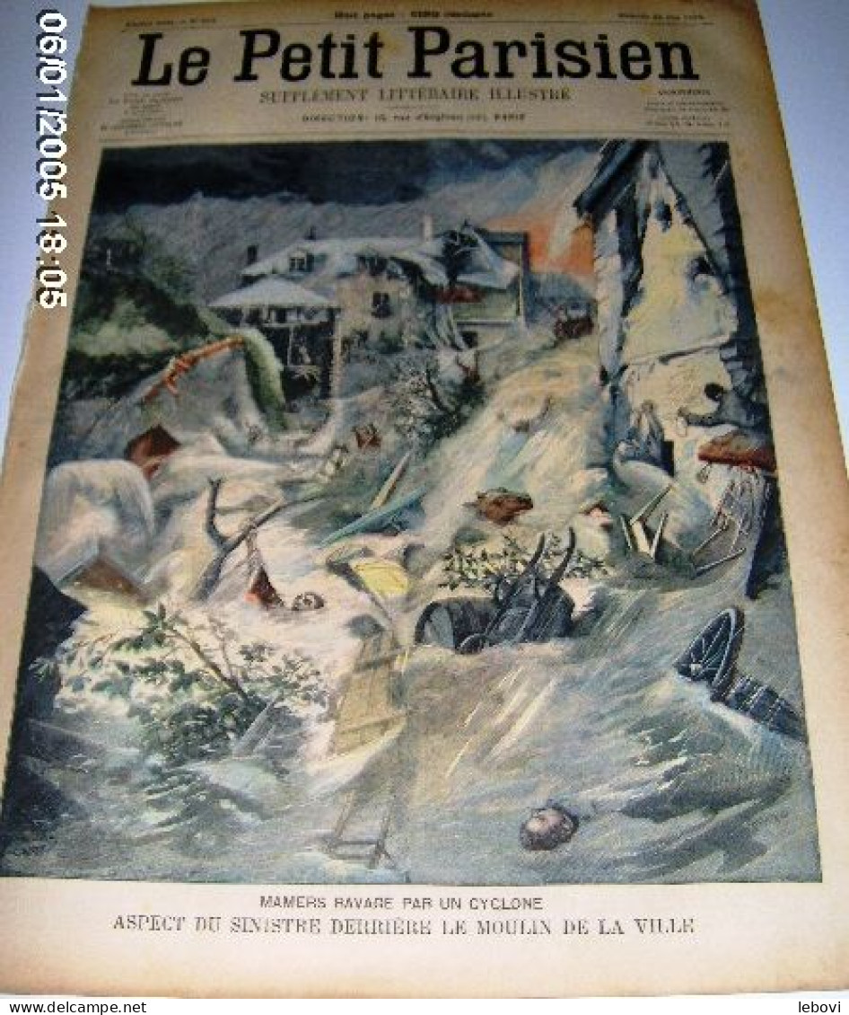 « MAMERS Ravagé Par Un Cyclone – Aspect Du Sinistre Derrière Le Moulin De La Ville » In « Le Petit Parisien – ----> - Le Petit Parisien