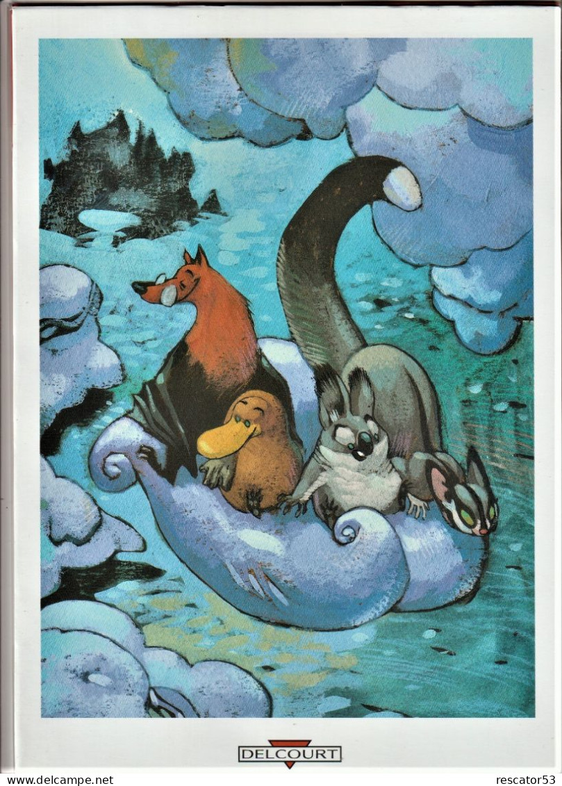 Ex Libris  21 X 29 Cm Delcourt Toto L'ornithorynque - Illustratori A - C