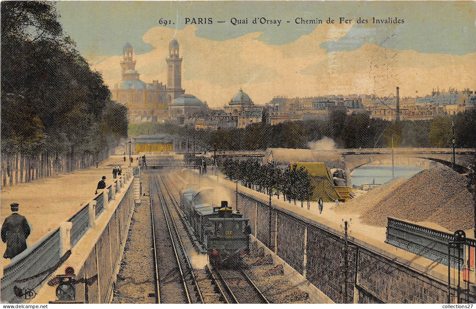 PARIS-QUAI D'ORSAY- CHEMIN DE FER DES INVALIDES - Métro Parisien, Gares