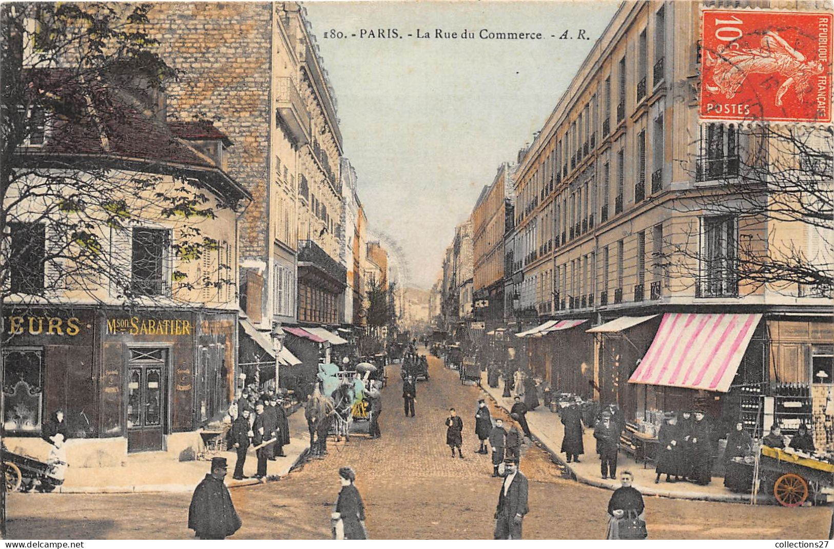 PARIS-75015- LA RUE DU COMMERCE - Paris (15)