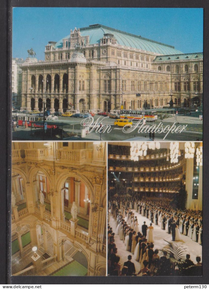 A019 - Mehrbildkarte "Wien - Staatsoper" - Ringstrasse