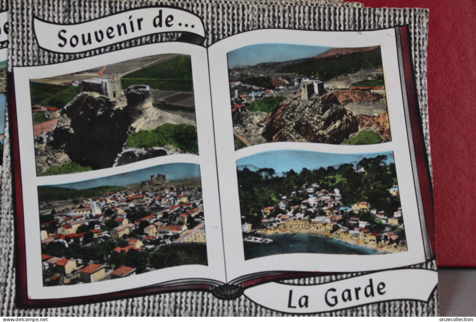 LA  GARDE   -         CARTE  MULTI  VUES  AERIENNES   EDITIONS  LAPIE      CARTE  UN  PEU  RACCOURCIE   1963 - La Garde