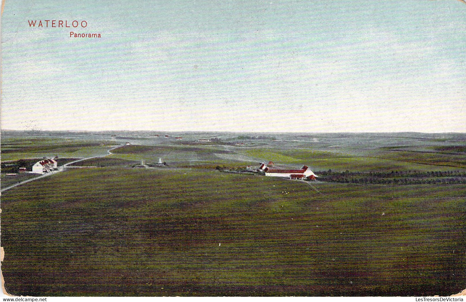 BELGIQUE - WATERLOO - Panorama - Carte Postale Ancienne - Sonstige & Ohne Zuordnung