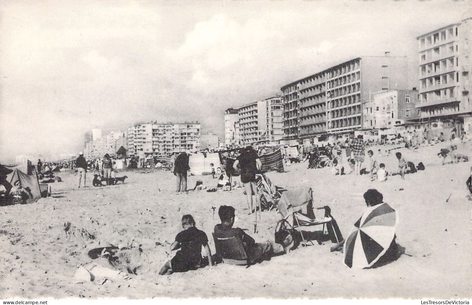 BELGIQUE - MARIAKERKE OSTENDE - Plage Et Digue - Carte Postale Ancienne - Sonstige & Ohne Zuordnung