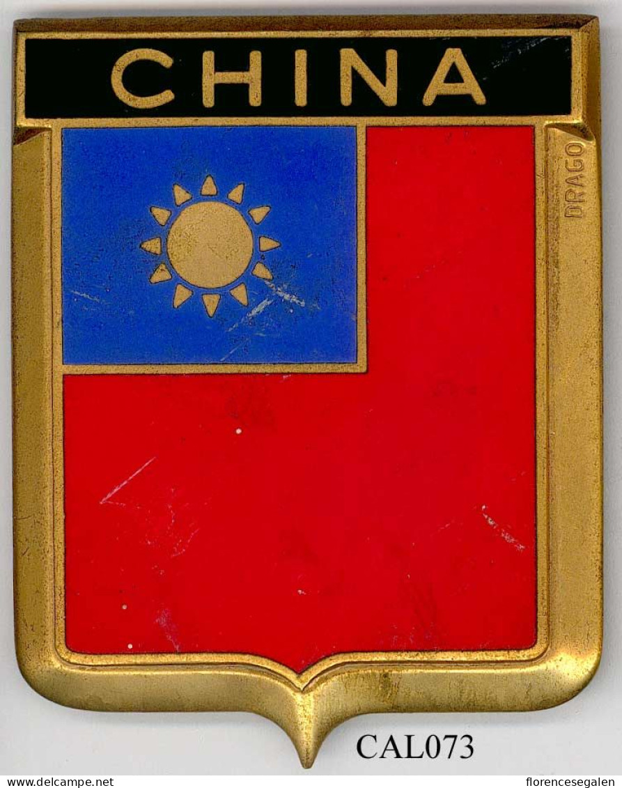 CAL073 - PLAQUE CALANDRE AUTO - CHINA - Other & Unclassified