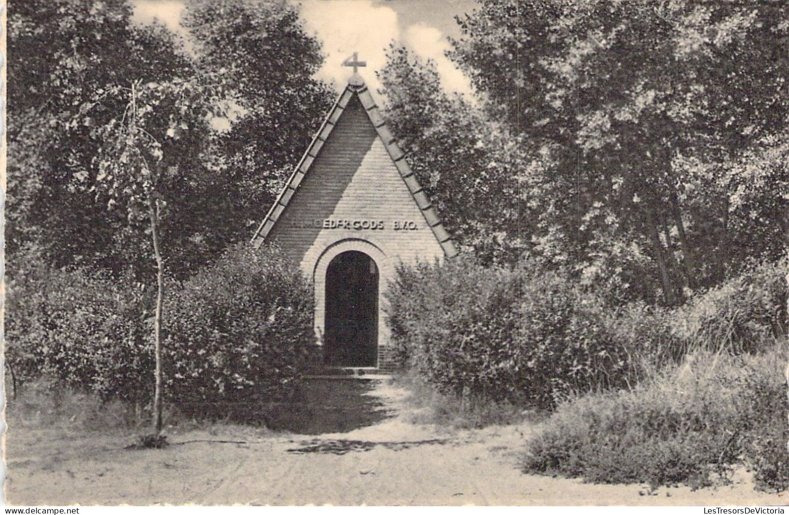 BELGIQUE - NIEUPORT Bains - Chapelle Dans Les Dunes - Carte Postale Ancienne - Other & Unclassified