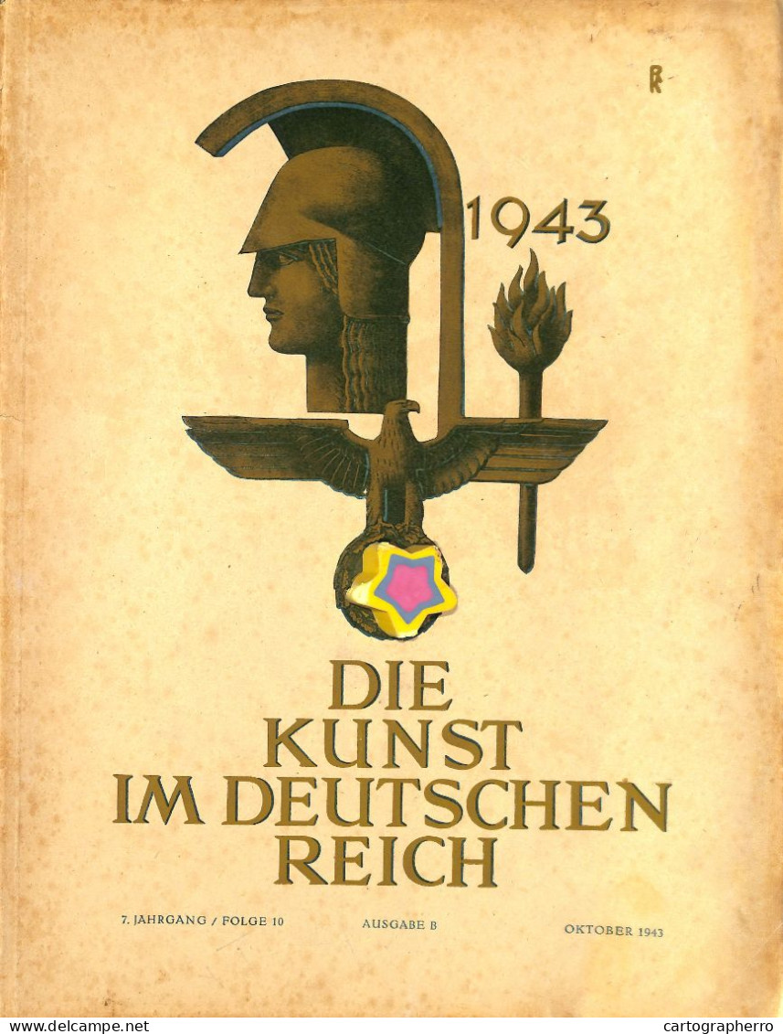 Die Kunst Im Deutschen Reich Oktober 1943 - Painting & Sculpting