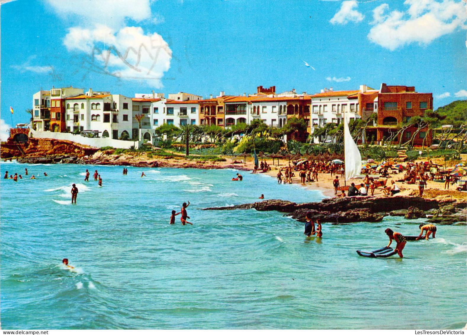 ESPAGNE - COSTA DORADA - TARRAGONA - Plage - Roc San Cayeteno - Carte Postale Ancienne - Other & Unclassified