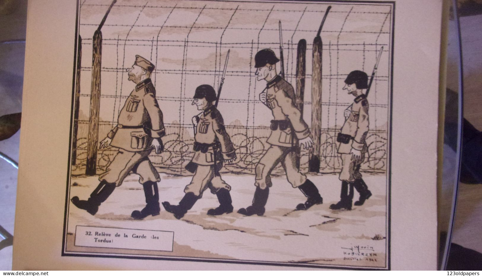 JUDAICA 1946 MORIN 50 DESSINS  SOUVENIRS CAPTIVITE 1940/1945 STALAGS DE REFRACTAIRES  Groß-Hesepe - Stalag VI C POLOGNE