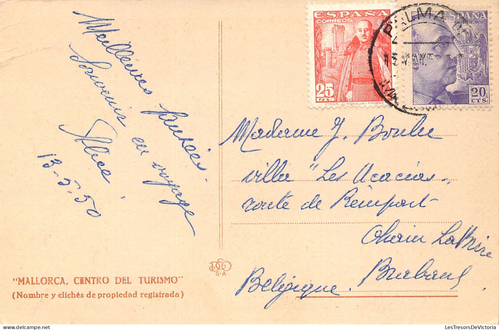 ESPAGNE - MALLORCA - Banos Arabes - Palma - Carte Postale Ancienne - Sonstige & Ohne Zuordnung