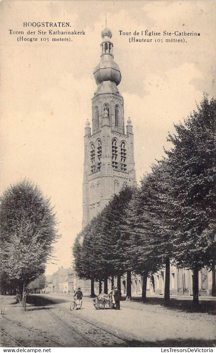 BELGIQUE - HOOGSTRATEN - Tour De L'église Ste Catherine - Carte Postale Ancienne - Hoogstraten