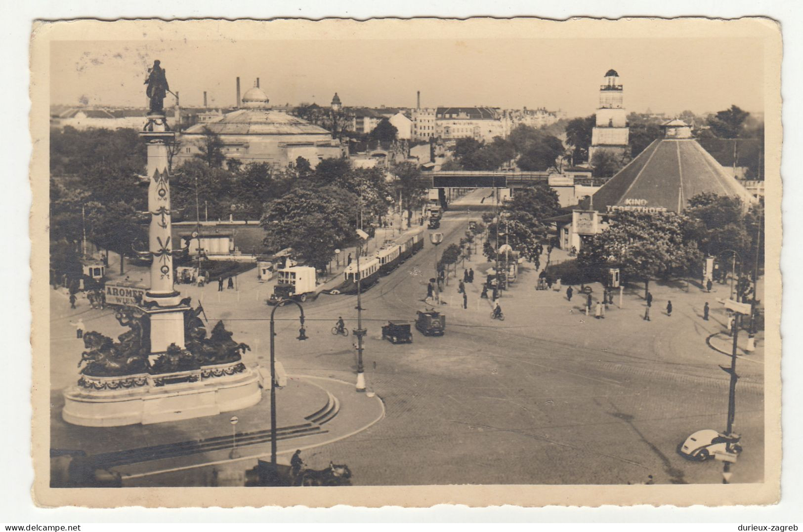 Wien, Praterstern Old Postcard Posted 1940 To Sisak B230601 - Prater