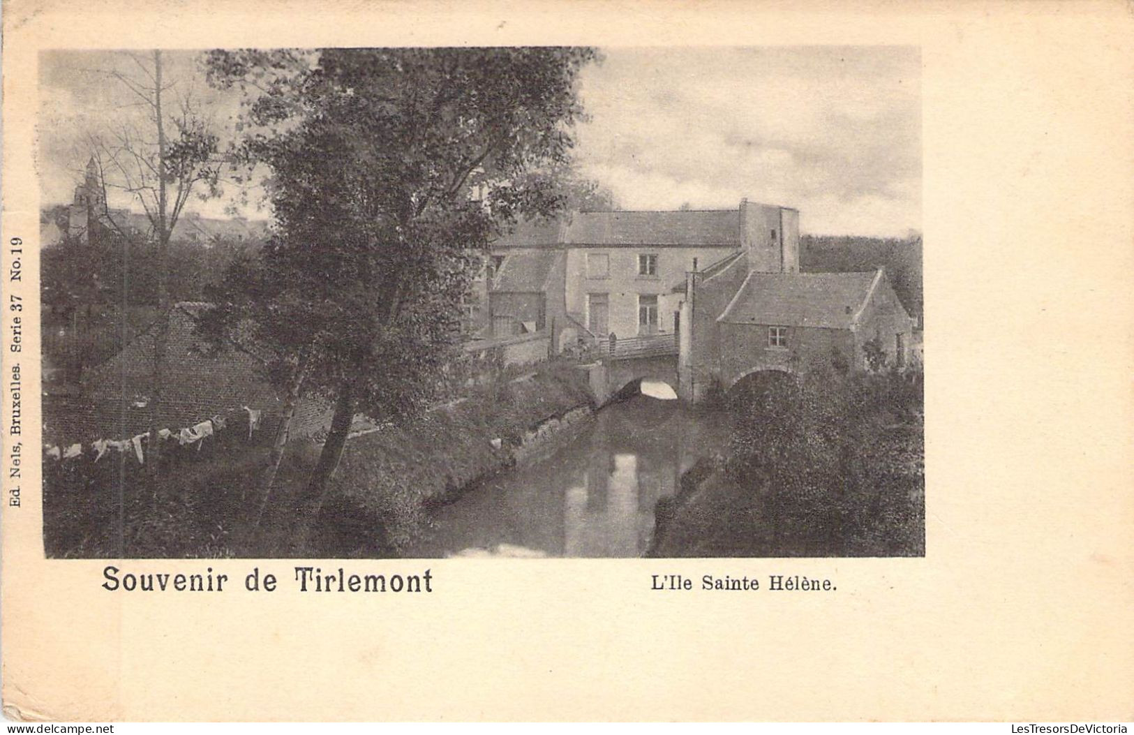 BELGIQUE - TIRLEMONT THIENEN - L'Ile Sainte Hélène - Carte Postale Ancienne - Tienen
