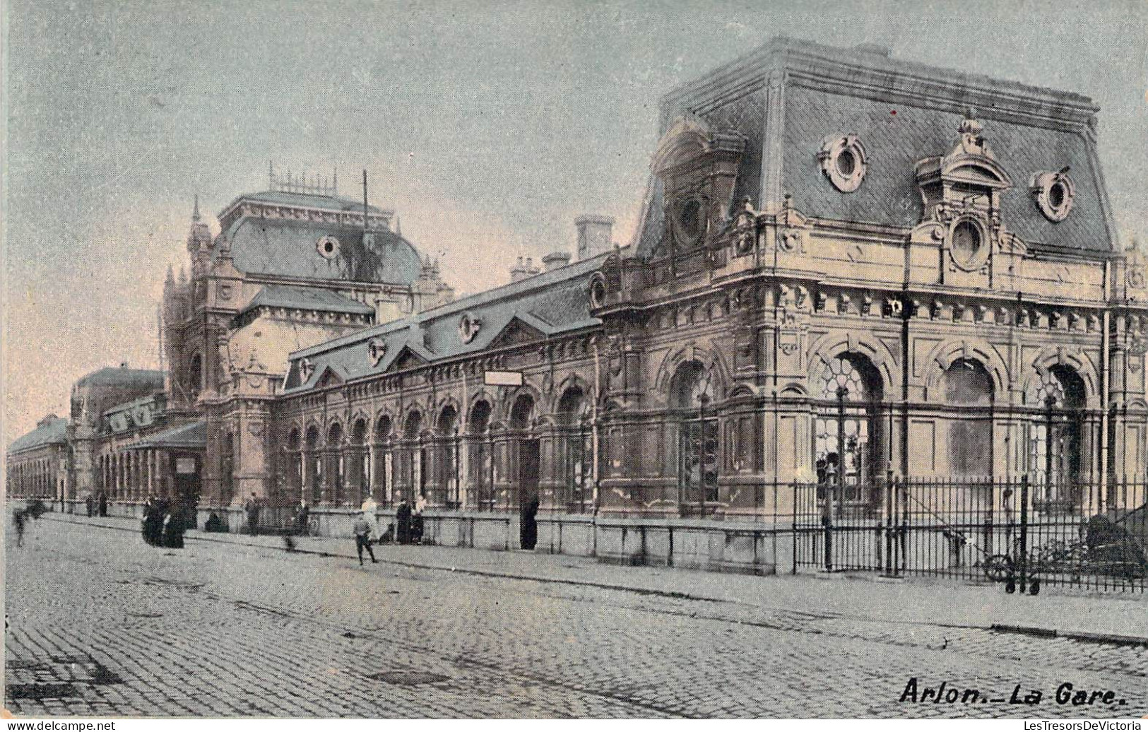 BELGIQUE - ARLON - La Gare - Carte Postale Ancienne - Arlon