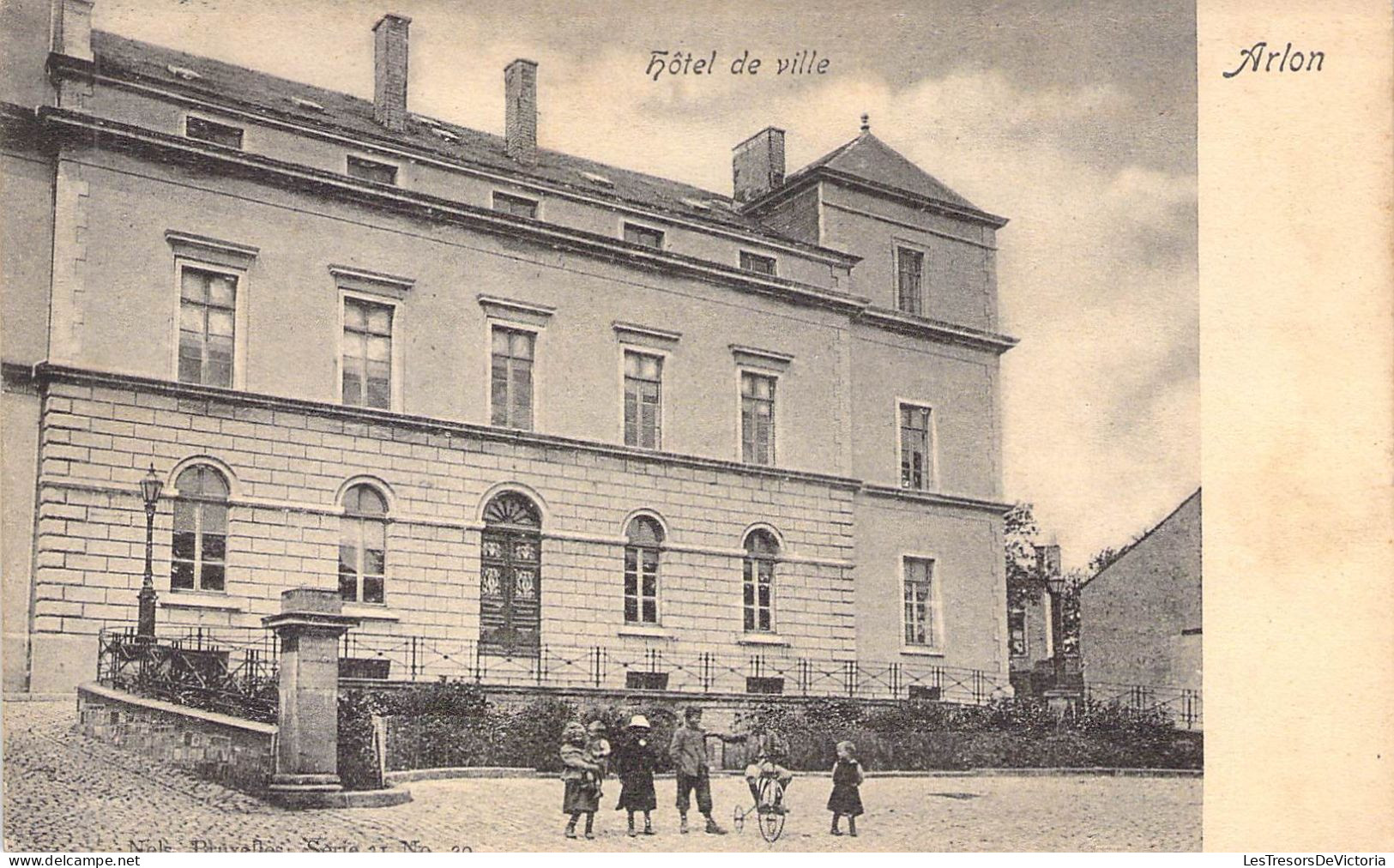 BELGIQUE - ARLON - Hôtel De Ville - Carte Postale Ancienne - Aarlen