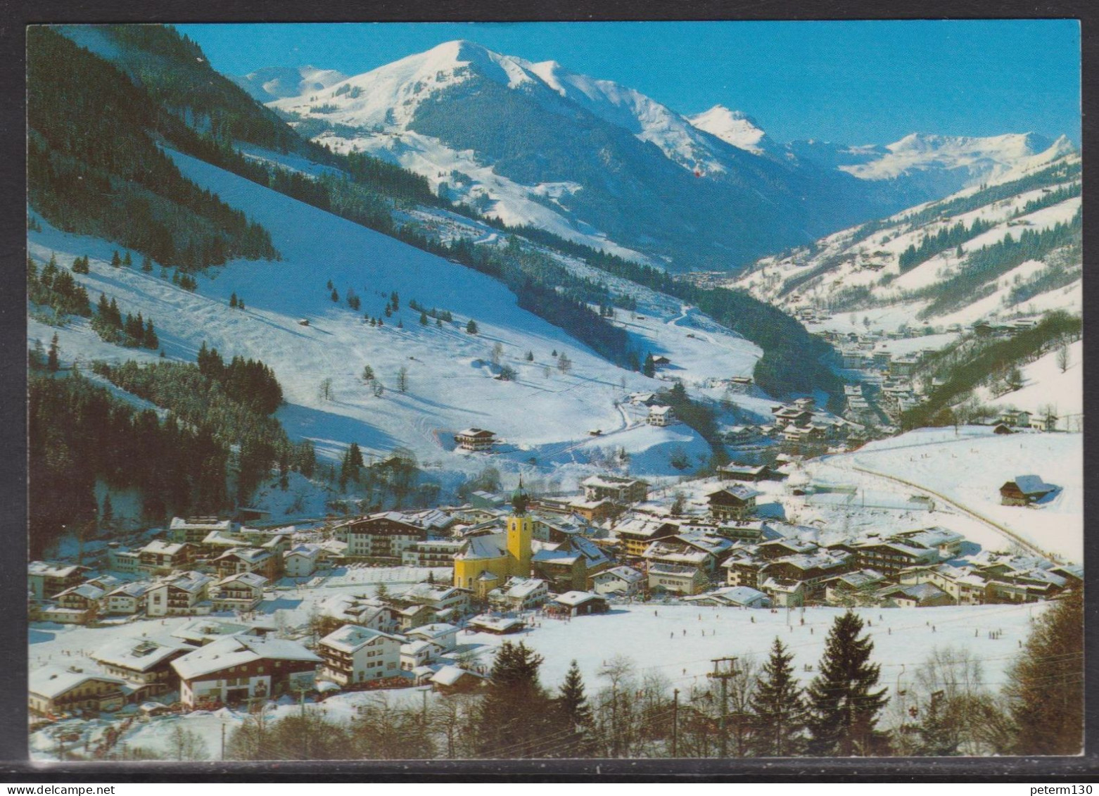 A067 - Internationales Wintersportgebiet Saalbach Mit Zwölferkogel, 1984 - Saalbach