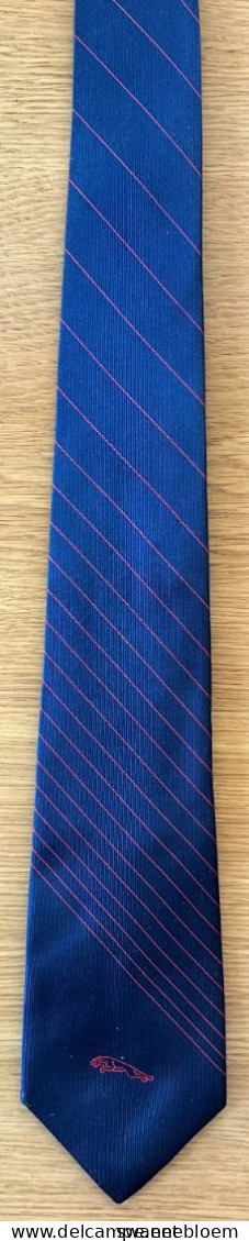 NL.- STROPDAS - JAGUAR - INTERLOGO LONDON. MADE IN ENGLAND. Necktie - Cravate - Kravate - Ties. - Dassen