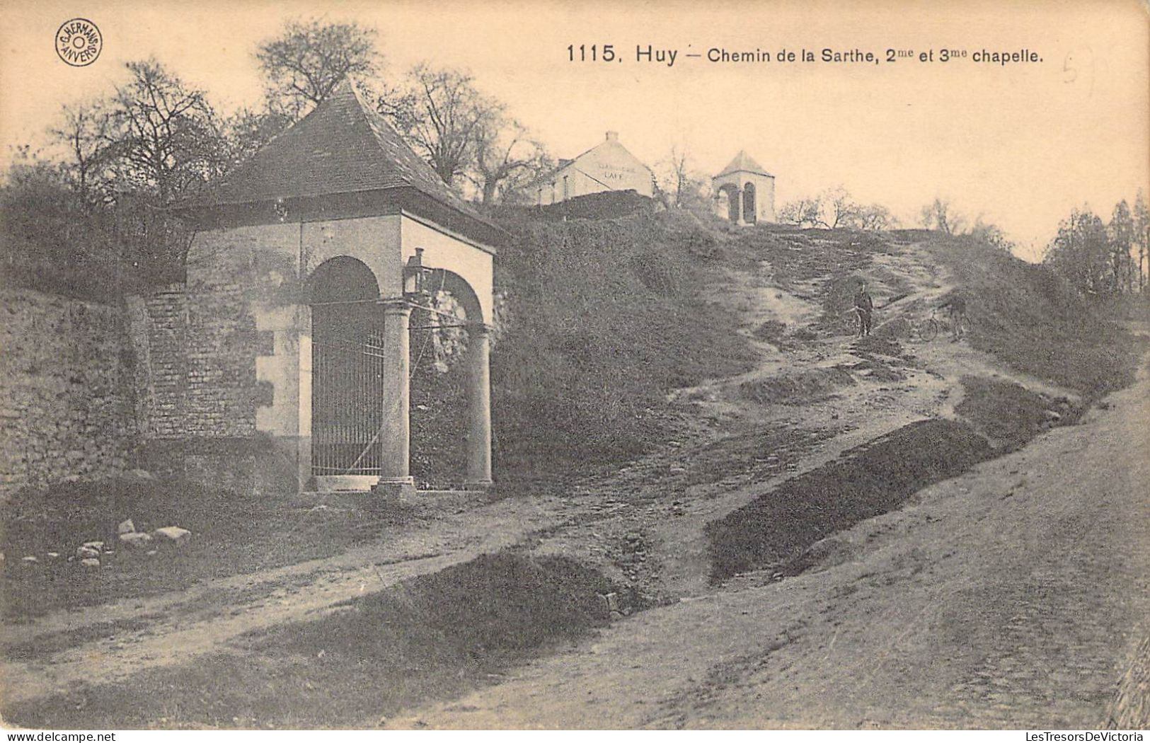 BELGIQUE - HUY - Chemin De La Sarthe 2e Et 3e Chapelle - Carte Postale Ancienne - Hoei