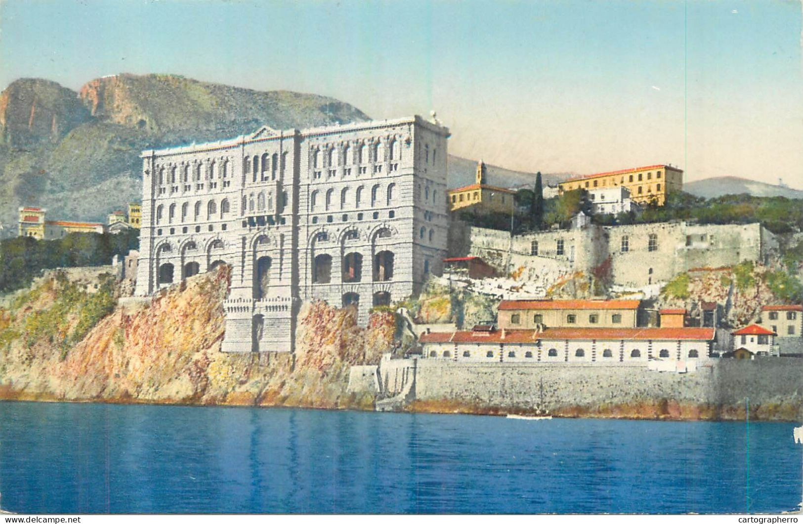 Monaco Musee Oceanographique & La Tete Du Chien - Musée Océanographique
