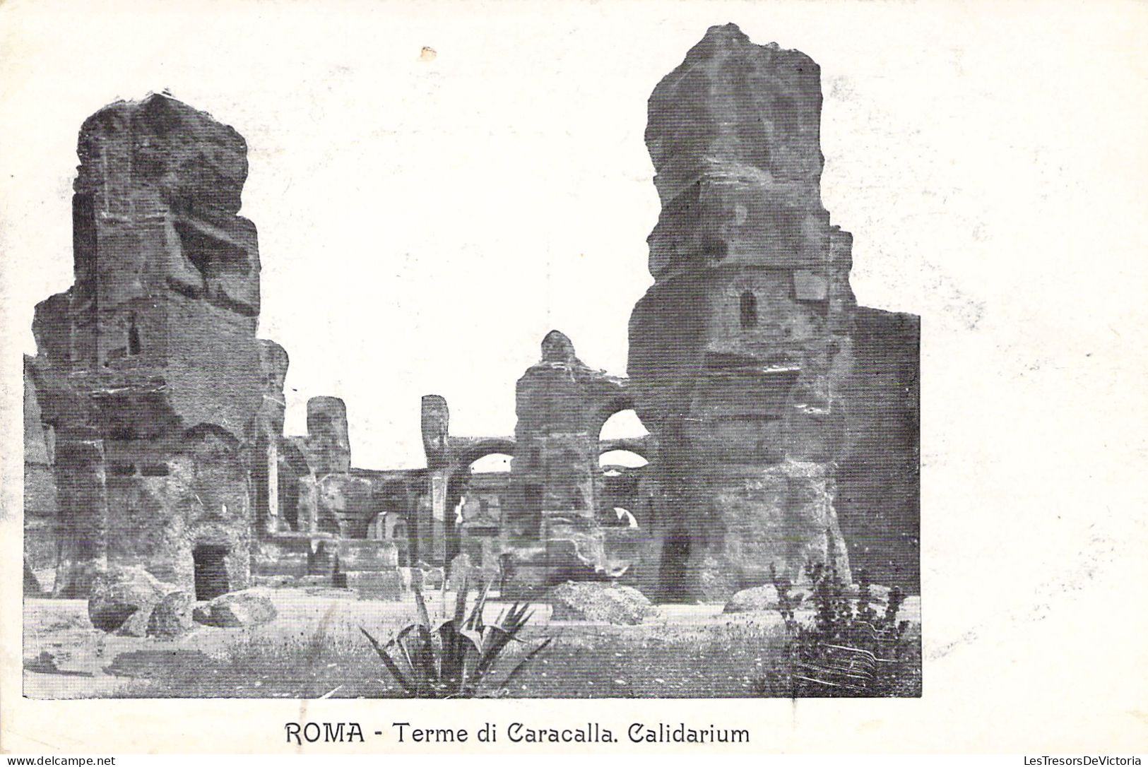 ITALIE - ROMA - Terme Di Caracalla - Calidarium - Carte Postale Ancienne - Altri Monumenti, Edifici