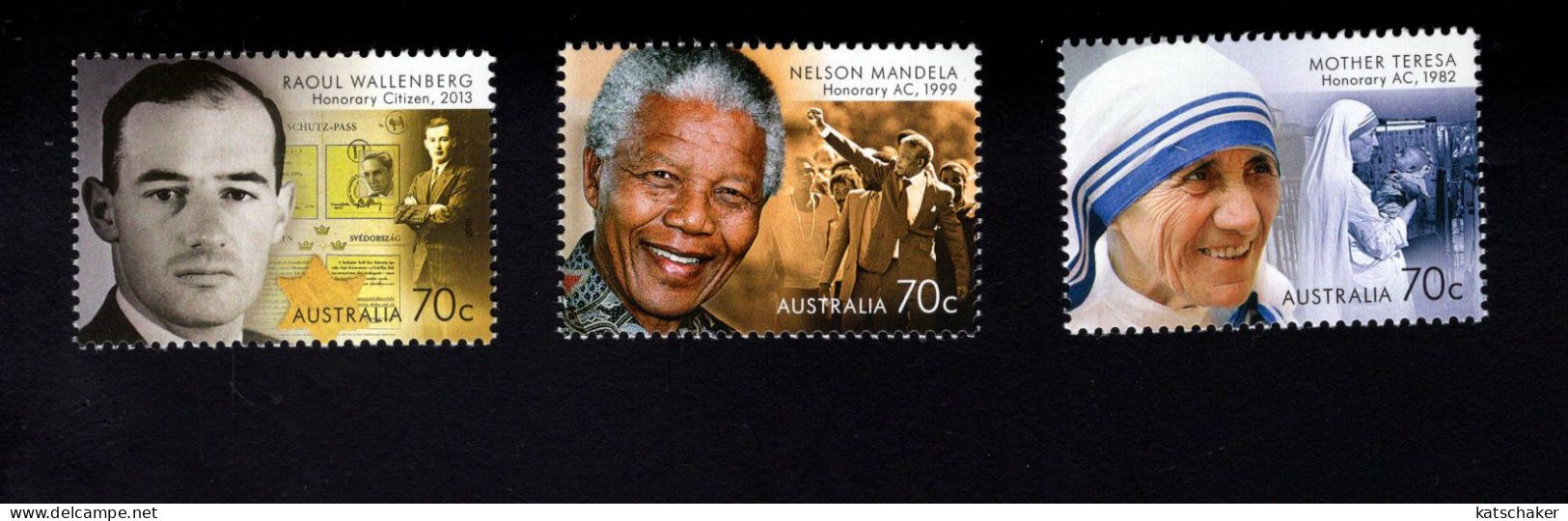 1783814317 2015  SCOTT 4361 4363  (XX)  POSTFRIS MINT NEVER HINGED  -  HONORARY COMPAGNON OF ORDER OF AUSTRALIA - Mint Stamps