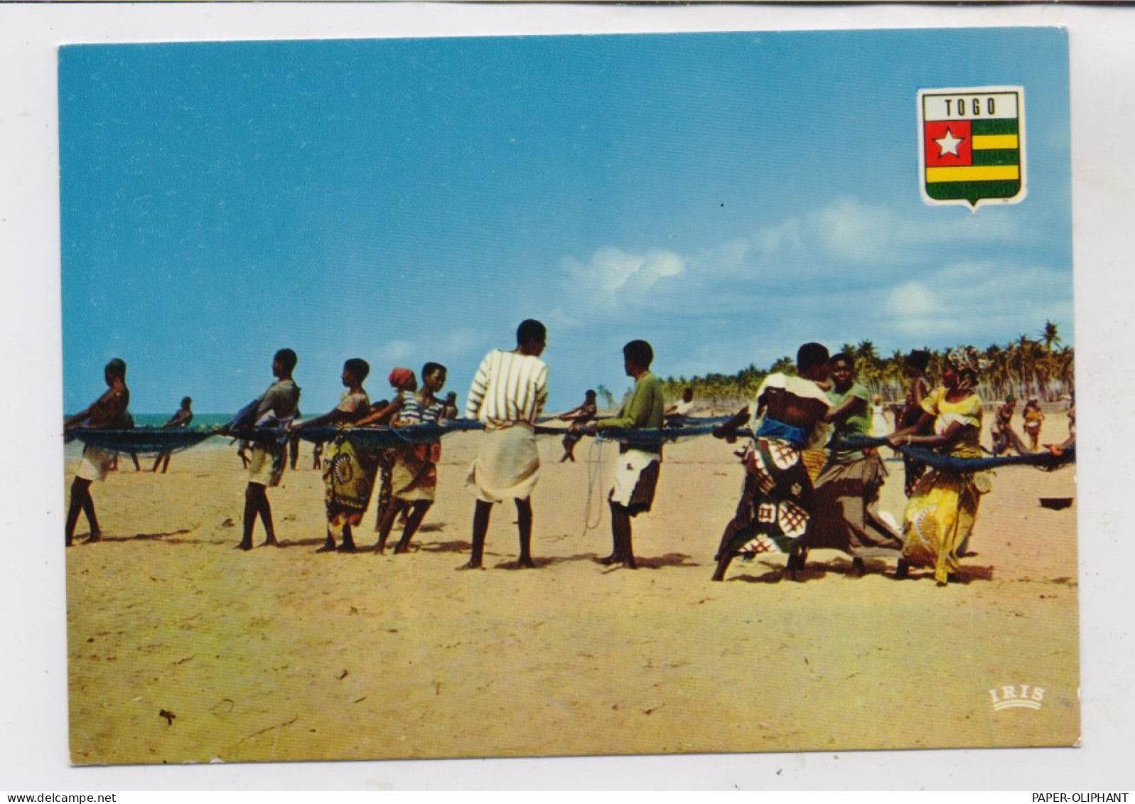 TOGO - Fishing Scene On Beach - Togo