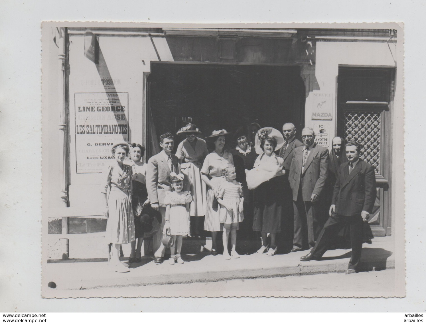 Montendre.  1949. Bapteme. - Montendre