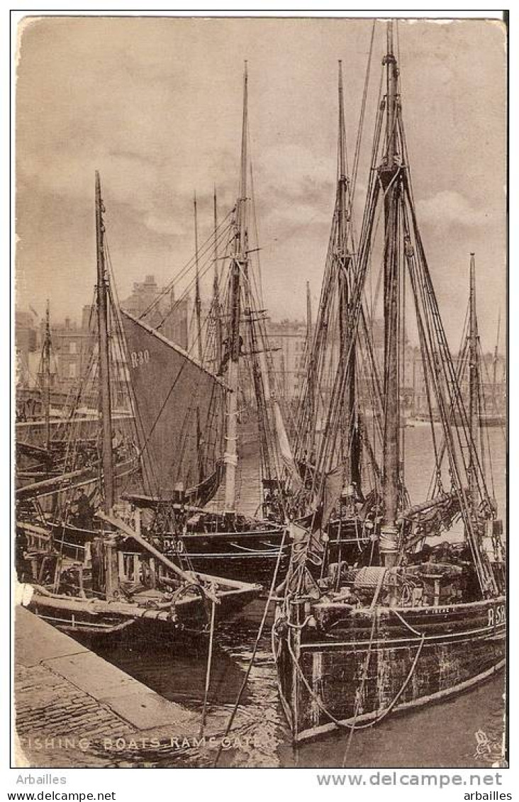 Ramsgate. Fisching Boats. - Ramsgate