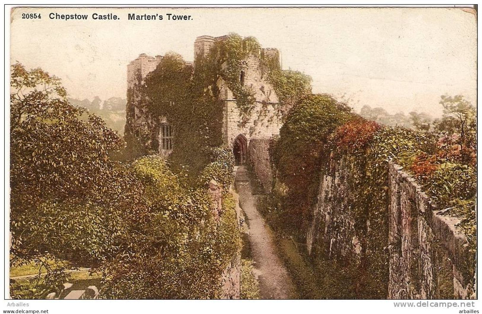 Chepstow Castle. Marlen'Tower. - Monmouthshire