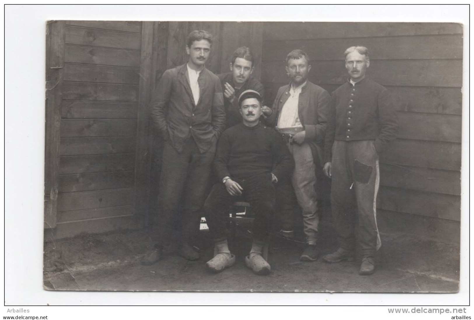 Hammelburg.Prisonniers Francais.Lager VI. Photo Heinrich Rank. Nitzingen. - Hammelburg